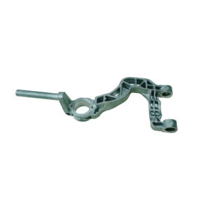 Zamak #5自動車部品光沢仕上げラッチプレート付きクロームメッキダイ鋳造プロセス