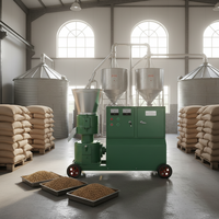 Machine à granulés d'aliments pour volailles, bétail et porcs TOPS, haute productivité, utilisation en élevage
