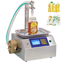 Mini machine de remplissage de liquides (bière, jus) à tête unique, à commande manuelle, avec fonction de pesage et d'emballage