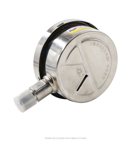 Xangai instrumento de automação Y-60BFZ/Y-100BFZ/Y-150BFZ, medidor de pressão à vácuo inoxidável resistente ao choque - Product Image 3