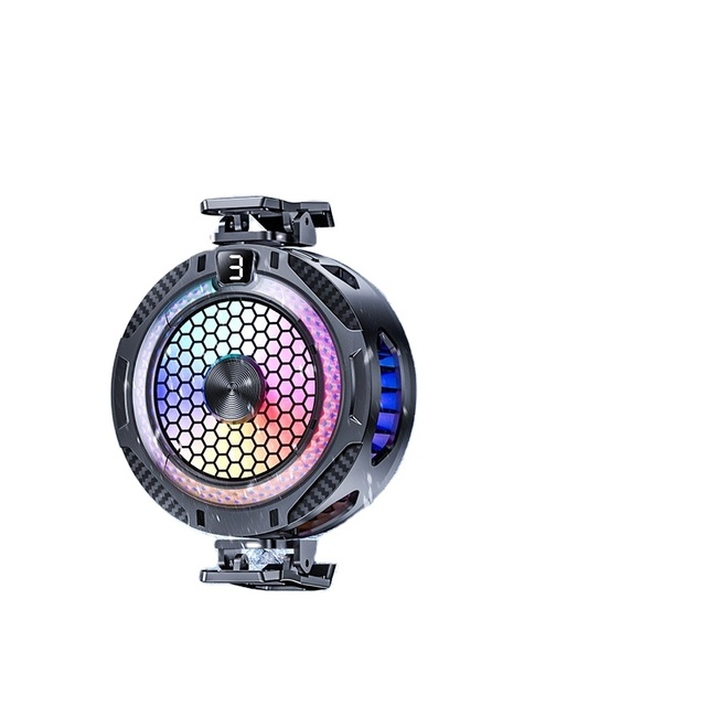 Ultra-Quiet Three-Speed Magnetic Absorption Cooling for Gaming Live Streaming Dedicated Phone Cooler Mobile Phone Accessories
