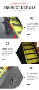 Macchina verticale della scaletta della scala della montagna dello scalatore della palestra di Fitness per i centri della palestra - Product Image 6