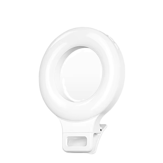 led ring light 4 inches Video lights Kit Adjustable computer led ring light for video conference
