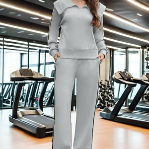 2022 New Men <b>Plus</b> <b>Size</b> Clothing Gym Sport Wear Two Piece <b>Sets</b> Custom Logo <b>Jogger</b> Breathable Lightweight Autumn Tracksuits 2026 - Product Image 2
