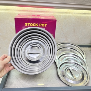 5 adet pişirme mutfak eşyası Set tayland pot set paslanmaz çelik tencere isıtmalı gıda kapları kapaklı - Product Image 2