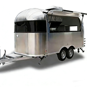 Chariot alimentaire mobile durable avec étagère de rangement intégrée, léger et robuste, idéal pour la vente de snacks et de fast-food en extérieur pour les petites entreprises - Product Image 4