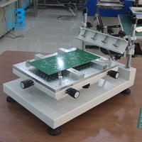 Máquina de Serigrafía Manual de Escritorio al por Mayor, Impresora de Pasta de Soldadura SMD, Impresora de Plantillas SMT de Mesa