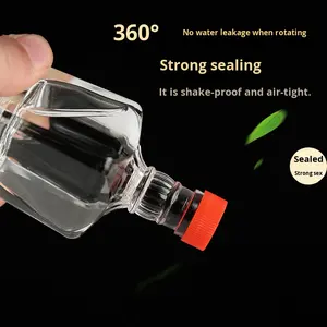 ミニガラスワインボトルポータブルクリエイティブ空のテイスティングボトルワインとテキーラとブランデーのお酒 - Product Image 3