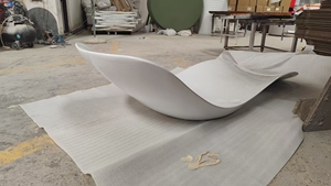 <span class=keywords><strong>Tumbona</strong></span> Moderna Personalizada de FRP para Exteriores, Silla de Descanso para Playa y Jardín, <span class=keywords><strong>Tumbona</strong></span> de Fibra de Vidrio para Piscina - Product Image 6