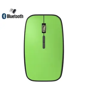 Shortcut Key Magnetic Bottom Cover Dual Mode Wireless Mouse with Built-in Battery or AA battery