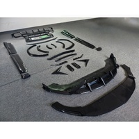Kit de carrosserie avant et diffuseur arrière en fibre de carbone de haute qualité de style TOP modifié pour Lamborghini URUS S