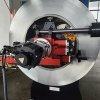 FLP-1000 Machine portable de faceuse de brides à montage interne pour tuyaux de grand diamètre de 40 pouces, pour l'industrie pétrochimique offshore, rainures RTJ