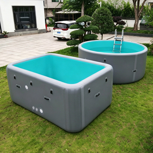 Piscine gonflable DWF PVC Drop Stitch, certifiée CE, non toxique et robuste, piscine hors sol pour le plaisir familial en été dans la cour. - Product Image 1
