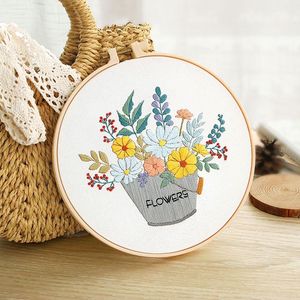 <span class=keywords><strong>Kit</strong></span> de aguja perforadora hecha a mano con <span class=keywords><strong>bordado</strong></span> chino, patrón de <span class=keywords><strong>flores</strong></span> DIY personalizado, <span class=keywords><strong>Kit</strong></span> de <span class=keywords><strong>bordado</strong></span> Floral de punto de cruz de alta calidad para adultos - Product Image 3