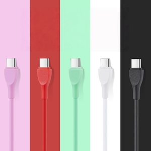 Groothandel 3a Zachte Siliconen Datakabel Usb Naar Type-C Snellaadkabel Voor Android App-Le Oplaadkabel - Product Image 4