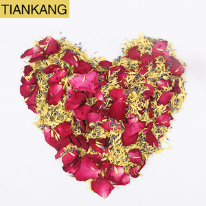 Fornitura di Fabbrica di Petali di <span class=keywords><strong>Fiori</strong></span> Secchi Biodegradabili per Matrimoni, Lavanda, Gelsomino, Coriandoli di Petali di Rosa, Confezione Personalizzata 50g/1 Litro - Product Image 3