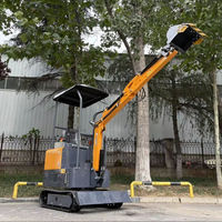 Livraison Gratuite OMITECH Mini-Excavatrice Compacte Chinoise de 1,0 Tonne avec Moteur Koop, Godet Offert et Garantie – Excavatrice Fiable