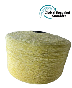 Filato ciniglia grosso certificato GRS, super morbido in poliestere, per lavorazione a maglia con le braccia, per coperte grandi, filato ecologico riciclato per artigianato - Product Image 3
