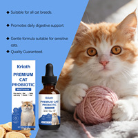 Gouttes Probiotiques Premium Kriath Cat Formule Douce pour la Santé Intestinale et le Soulagement Digestif 30ml Usage Quotidien