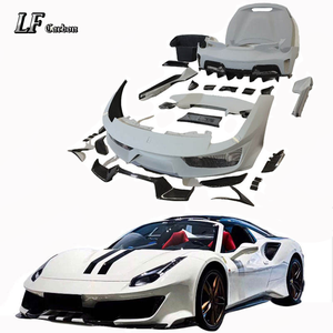 Para <span class=keywords><strong>Ferrari</strong></span> 488 Upgrade Pista Style Parachoques delantero Kit de carrocería de alta calidad - Product Image 1