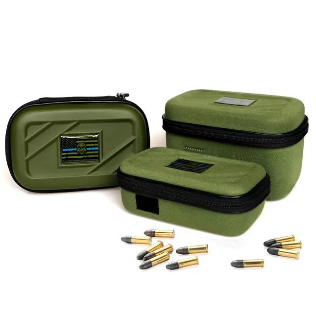 OEM ODM-caja de balas EVA personalizada, caja de plástico para guardar munición, venta al por mayor