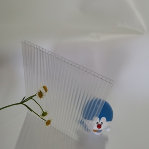 XINHAI Hoja de <span class=keywords><strong>Policarbonato</strong></span> Hueco de Doble Pared con Protección UV Transparente, Color y Longitud, <span class=keywords><strong>4mm</strong></span>, 6mm, 8mm, 10mm - Product Image 6
