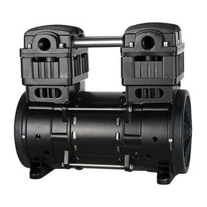 Compressore d'Aria Industriale Silenzioso Senza Olio a Pistone Raffreddato ad Aria 2 Cilindri 2hp 1600W in Vendita - Product Image 3