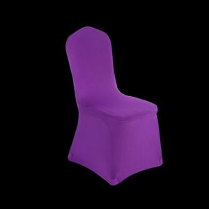 100 Fundas para Sillas de Iglesia, Color Azul Claro, Spandex, Lisas, para Bodas - Product Image 2