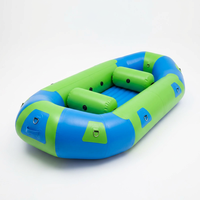 Best-seller - Bateau pneumatique pliable en PVC de 320x130 cm, 1,2 mm, pour la navigation en eaux vives, la pêche, les sports nautiques en plein air