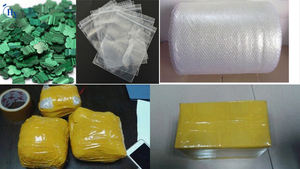 Gemma di Malachite Verde a Forma di Quadrifoglio Puro all'Ingrosso per Creazione di Gioielli - Product Image 5