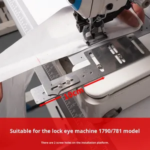 Thước đo định vị ± 0.1mm cho 781 JUKI/1790 Anh-công cụ hướng dẫn khuy áo có thể điều chỉnh công nghiệp với đế chống trượt - Product Image 3