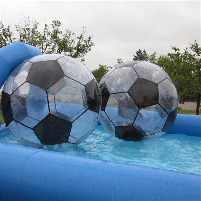 Футбольном стиле надувные Аква Зорбинг для надувного бассейна D1003-73