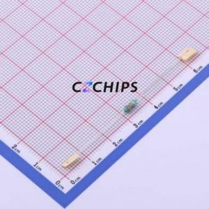 Inductor de Anillo de Color CKL0307-3.3uH/K-A / Inductor de Montaje Superficial (THT), D3xL7mm 3.3uH 10% 600mA 300mOhm - Product Image 1