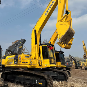Excavatrice Komatsu PC240 d'occasion, prix abordable, performance stable, équipement de construction d'occasion - Product Image 1