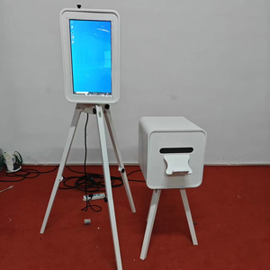 New Wooden Double-sided Folding Leg <strong>Photo</strong> <strong>Booth</strong> Suitable for Multi Person Gatherings Such As Weddings and Parties - Product Image 2