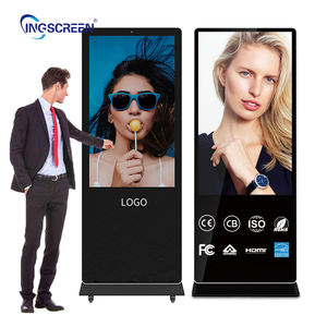 Ingscreen Outdoor Netwerk Vloer Stand <span class=keywords><strong>Digital</strong></span> Signage <span class=keywords><strong>Display</strong></span> Commerciële Reclame Scherm Speler Digitale Kiosk - Product Image 2