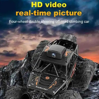 2.4G 1/18 RC télécommande voiture Rock Crawler alliage véhicule jouets avec 720p HD Wifi caméra App contrôle