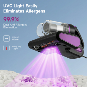 OEM Supplier 450W 14KPa Powerful Suction H10 Filter UV Bed <b>Vacuum</b> Cleaner Dust Mite Mattress Mattress <b>Vacuum</b> Cleaner - Product Image 3