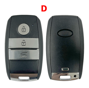 Coque de clé de voiture pour Kia Rio 3 Sportage 3/4 Ceed Sorento Optima <span class=keywords><strong>K2</strong></span>/K3/K4/K5/VVDI - Noir ABS Remplacement intelligent - Product Image 5