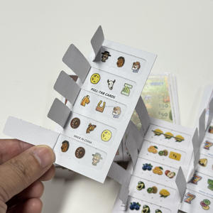 Cartes et billets à languette personnalisables avec finition vernie, choix de couleurs multiples, <span class=keywords><strong>valeur</strong></span> commerciale accrue - Product Image 5