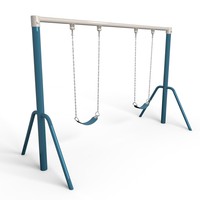 Balançoire de jardin en alliage pour aire de jeux - Jiewei JW-64 Haute capacité (>120kg)