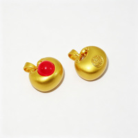 Pendentifs Breloques Mignons en Forme de Caractère Fu, Style Chinois, Motif Cadenas Mignon, pour Colliers DIY, Chaînes de Pull, Apprêts de Bijoux, Vente en Gros