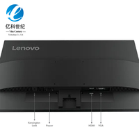 Moniteur Lenovo ThinkVision S24-4E 23,8 pouces IPS 100Hz FHD +VGA 99% sRGB pour ordinateur portable, ordinateur de bureau, affichage professionnel