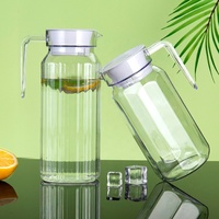 2025 Pot en plastique acrylique pour jus de fruits, boissons de restaurant, bar, buffet, usage domestique, pour eau chaude et froide, et bouilloire à café