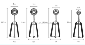 ที่ตักแตงโมผลไม้,ที่ตัก<span class=keywords><strong>คุกกี้</strong></span>และไอศกรีมด้ามบีบง่าย - Product Image 6