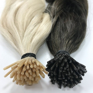 ผมต่อแบบเคราตินสำเร็จรูปขายส่ง สีบลอนด์ เรียงเกล็ดผมอย่างดี ผมรัสเซียแบบ Double Drawn  ชนิด K Tip และ I Tip - Product Image 3
