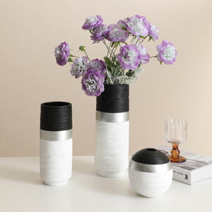 Stile nordico in moderni ornamenti vascolari in ceramica dipinti a mano fiori che alzano l'acqua decorazioni d'ingresso Creative <span class=keywords><strong>per</strong></span> soggiorno - Product Image 2