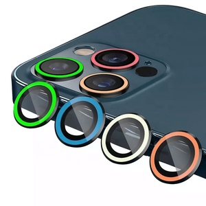 Película luminosa para lente de cámara, protector de cristal templado para <span class=keywords><strong>iphone</strong></span> 11 12 14 13 pro max - Product Image 4
