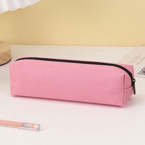 Trousse à crayons portable personnalisée en gros avec fermeture éclair pour étudiants - Cadeaux promotionnels et d'affaires - Product Image 4