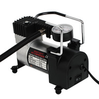 Compresseur d'air électrique miniature 12V pour voiture, modèle de gros, avec cordon d'alimentation et prise allume-cigare, gonfleur de pneus à aiguille de 30 mm